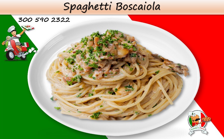 Spaghetti Boscaiola 1